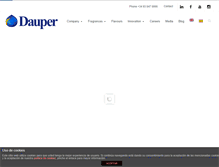 Tablet Screenshot of dauper.com